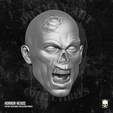 7.png Horror Heads 3D Printable files for action figures