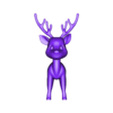keychainreindeer.stl Cute 3D Reindeer