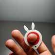 IMG20220904212724__01.jpg Bunny Keychain Tiktok Spinner No Bearing