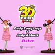 1.jpg Dady Long Legs and Judy Abbott 3D model 3D printable sculpture statue