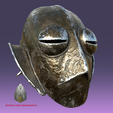 Orc1_1.png Orc Squinter Helmet lord of the rings 3D DIGITAL DOWNLOAD