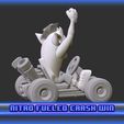 9.jpg Crash Team Racing Nitro Fueled based Crash Bandicoot 3D print model