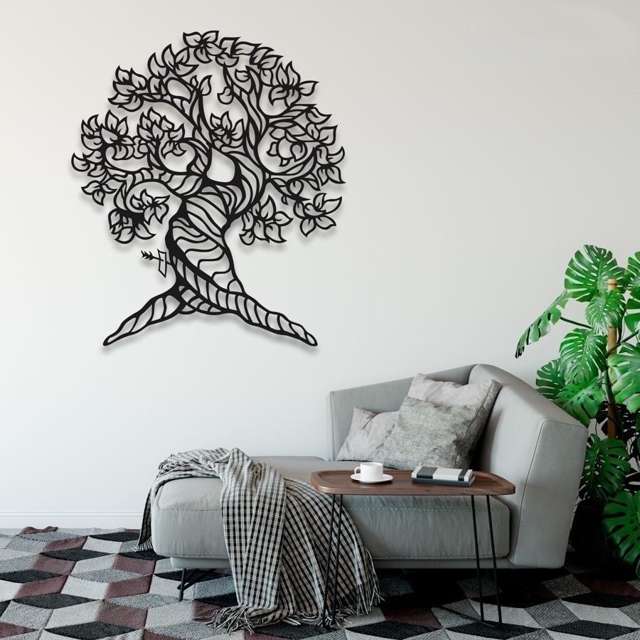 Download STL file Tree Of Life wall art Decoration • 3D print design