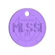 Escudo tapa Inter Miami.stl Messi-Inter Miami Glass