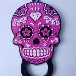 WhatsApp-Image-2022-11-22-at-06.50.23.jpeg STL file Calavera de Azucar beer bottle opener・3D print object to download