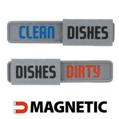 c878b32c555d6df76ae8118cf1cb8026_display_large.jpg Free STL file Magnetic Dishwasher Clean / Dirty Indicator - Multi Color・3D printing template to download