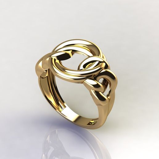 Lightweight Women Ring Jewlery Rings For Women STL 3DM 3D JEWELLERY 3D model