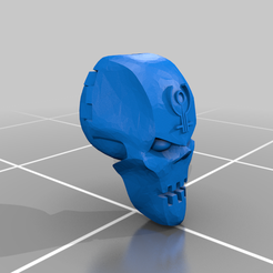 Space_Zombie_Head-_Noble_4.png Free STL file Space Zombie Noble Heads・3D printer model to download