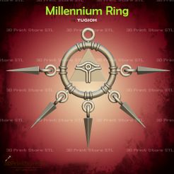 1.jpg Millennium Ring from Yugioh - Fan Art for cosplay 3D print model