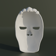 5.png Voodoo Face Mask - Cannibal Cosplay Mask 3D print model