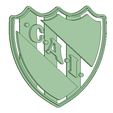 cai.jpg Shield 5 big of argentina - Cookie cutter - Football teams cookie cutter