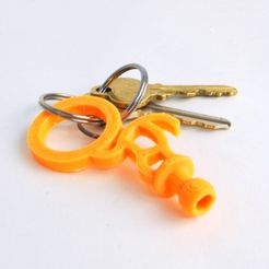 1.jpg Free STL file Ogo Joe Keychain・Model to download and 3D print