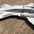 StarchaserGallery20.jpg Star Wars The Mandalorian Pirate Snub Fighter 1-18th scale 3D print model