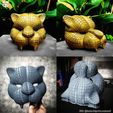 sdfg21.jpg Squid Game Mask - Vip Tiger Mask Cosplay 3D print model