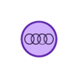 AUDI_1.stl Ventilkappe (mit Logo)