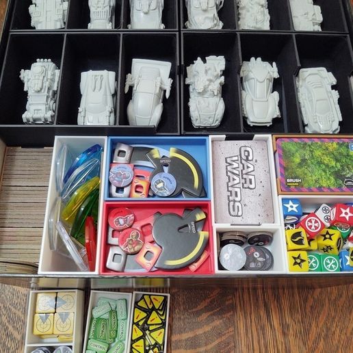 🚗 Car Wars 6th Edition insert & organizer for Double-Ace all-in to fit ...