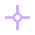 genbatchplant-universal-beam-element-fastening-cross.stl columns and connectors treillis/ treillis columns and connectors