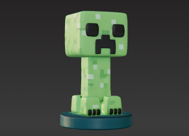 Captura-de-pantalla-2025-05-19-113359.png Minecraft Creeper Funko Pop Pop Style 3D Model minecraft movie