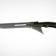 001.jpg New green Goblin sword 3D printed model