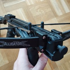 assembled_.jpg Archivo 3D bloque de montaje rama de cambio rápido para alligator 2_rama alligator・Modelo para descargar y imprimir en 3D