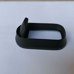 IMG_20230706_082010.jpg STL file Magwell for Glock 43X (accepts original magazine plates)・3D printing idea to download