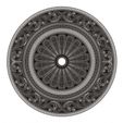 Wireframe-Low-Ceiling-Rosette-01-1.jpg Collection of Ceiling Rosettes