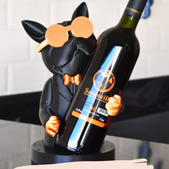 dog-porta-vinho.png wine holder dog