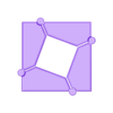 Hinged_80x80x30.stl Square-Octagon Dissection, Hinged and Flexible Models: Functional and Playful