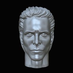 3.1.jpg STL file Patrick Bateman - HEAD 1/6・3D printer model to download