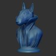 Shop3.jpg Bull Terrier-with collar cape on pedestal