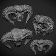 Balrog2.png Ancient Balrog Skull STL – High Detail Resin Relic Model