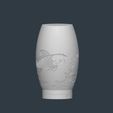 3.jpg Koi fish Lamp Shade STL file – Digital 3d Printer file – no supports