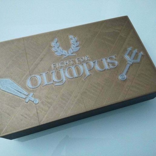 Fight for Olympus travel box wtih sleeved cards - 3D model önizlemesi