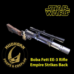 download.png Star Wars Cosplay - Boba Fett Empire Strikes Back EE-3 Blaster