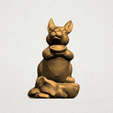 Chinese Horoscope04-A02.png Free 3D file Chinese Horoscope 04 Rabbit・Design to download and 3D print