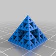 1b96e6b985b747751f46ae35bca3b398.png spiral vase Sierpinski pyramid (Openscad)