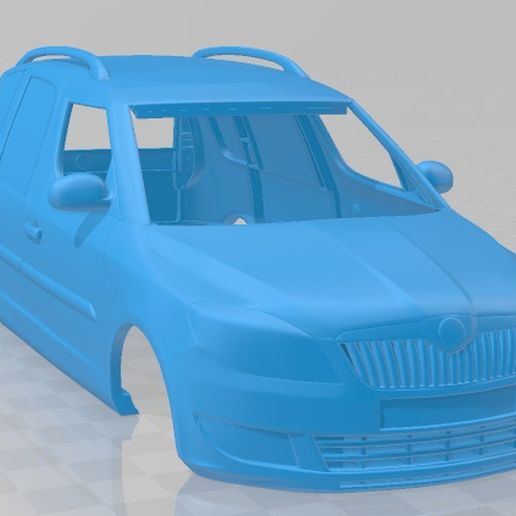 Skoda-Praktik-2011-2.jpg Download file Skoda Praktik 2011 Printable Body Car • 3D printable template, hora80