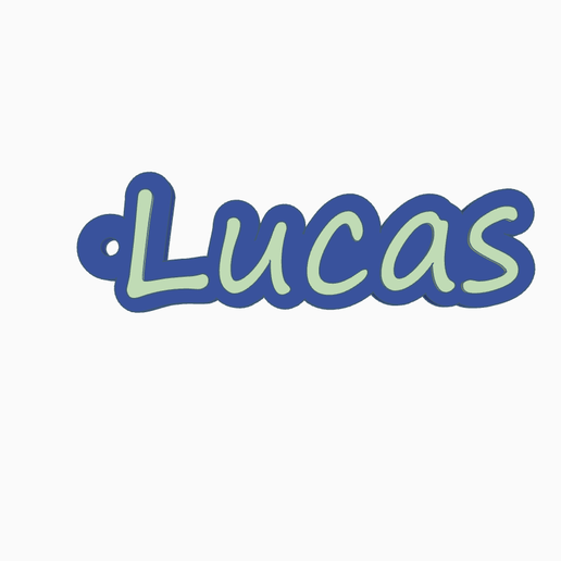 Lucas keychain