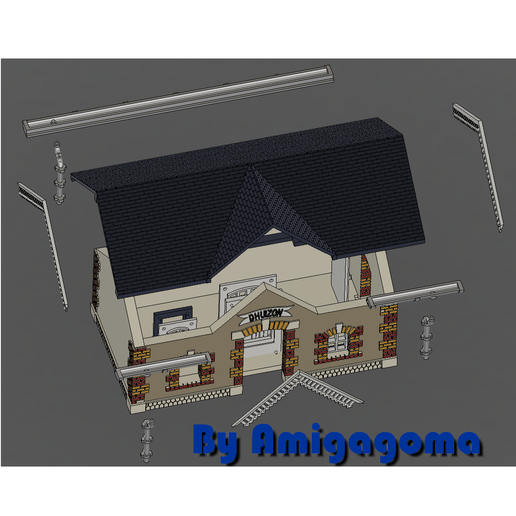 assemblagec.png Download file Dhuizon Station • 3D print object, amigapocket
