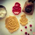Santa_Clause__Cookie_Cutter_2.jpg Cortador de bolachas de Natal em forma de bastão doce