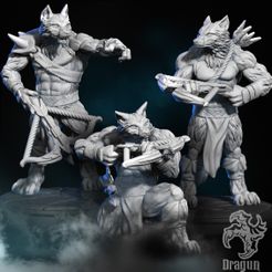 3D file Dracula werewolf bust STL 🐺・3D print model to download・Cults