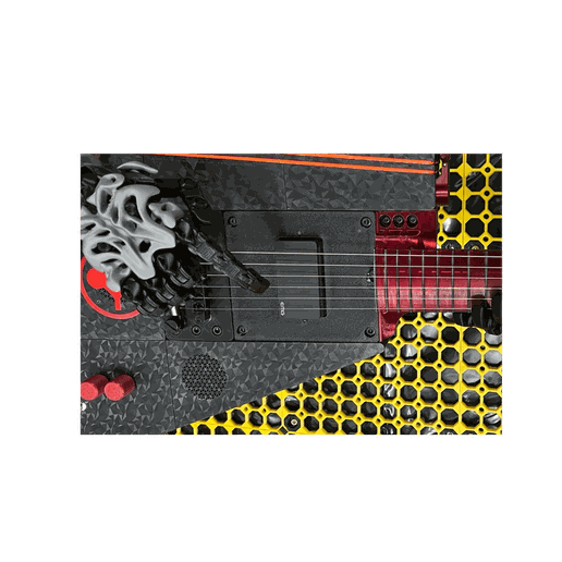 ExoGuitar - Face Plates - Single Humbucker - Centered 3D model