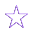 Estrella 10cm.STL Stars Decoration - Christmas