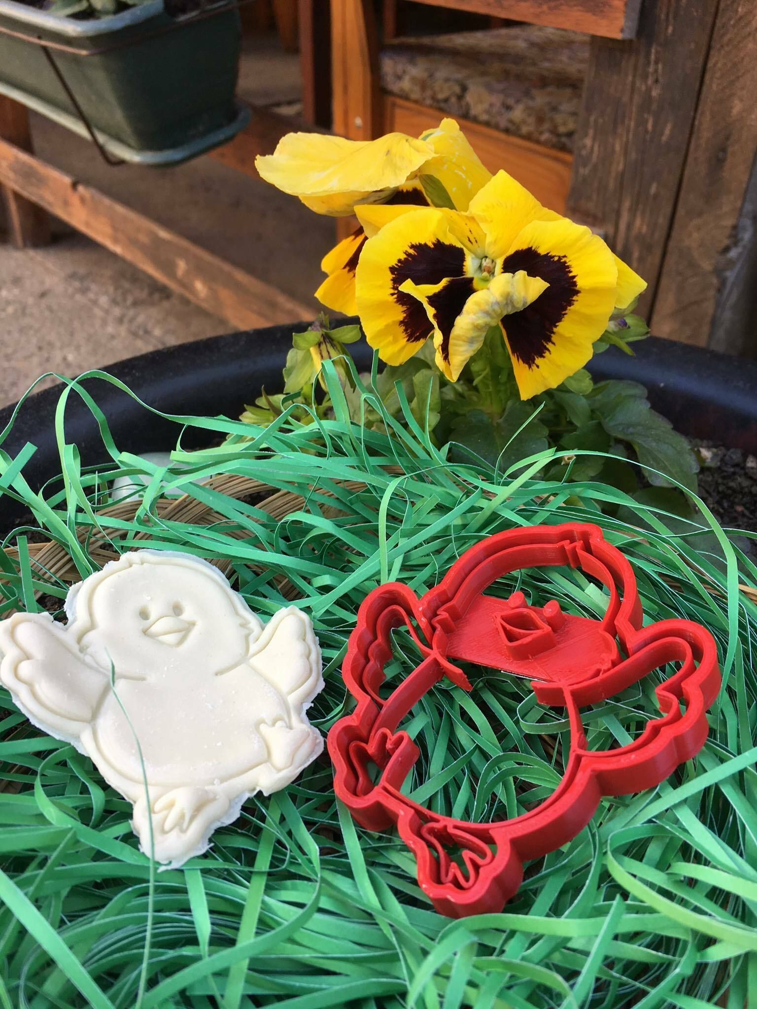 STL file Chicken cookie cutter・3D printable model to download・Cults