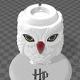 APPLE-WATCH_HEDWIG.jpg Suporte Dock Station Apple Watch Coruja Hedwig Harry Potter (SEM SUPORTE)