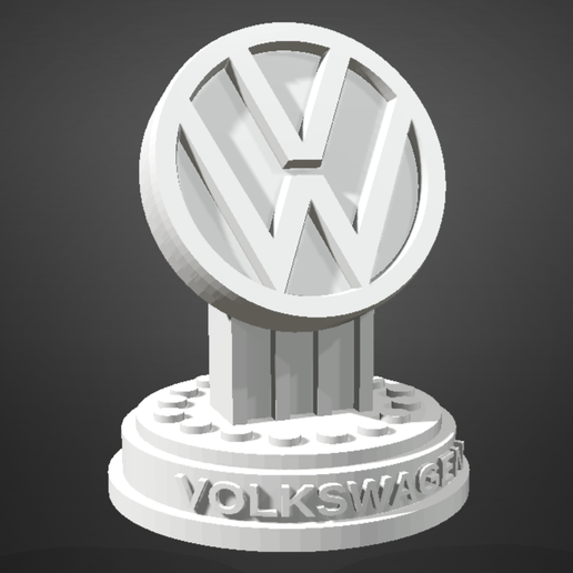Volkswagen Emblem Trophy 3D model