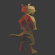 untitled2.png Lowpoly psx Hunter from Spyro the Dragon - FIXED TO PRINT