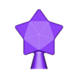 estrella 1-2.stl Geometric star for christmas tree