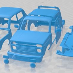 VAZ-Lada-Niva-4x4-Urban-2019-Separado-1.jpg 3D file VAZ Lada Niva 4x4 Urban 2019 Printable Car・Model to download and 3D print