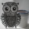 012-01.jpg STL file OWL II (Owls) 2D・3D printing template to download, sergiomdp01